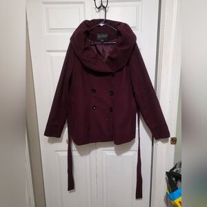 Forever 21 Plus Women's Purple Peacoat